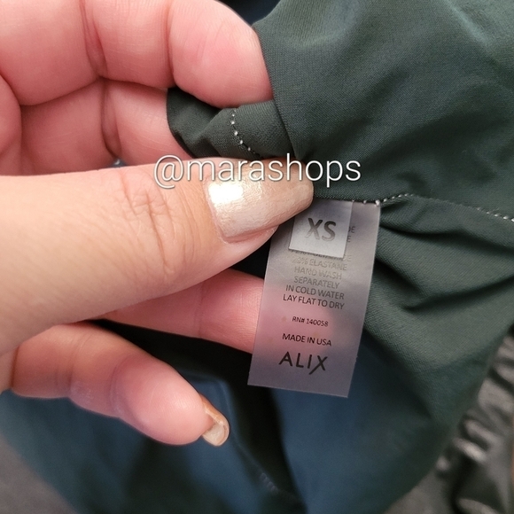 Alix NYC Seville One Shoulder Open Back Swimsuit - Picture 4 of 7